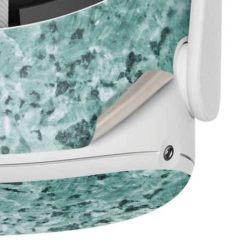 Graphite Turquoise Oculus Quest 2 Skin